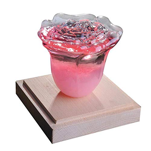 luminiu Unique Weather Forecaster Antique Crystal Forecasting And Storm Glass Decorative Predictor Used By Admiral Fitzroy Weather Predicting Storm Glass Teardrop Shaped Barometer With Wooden Base