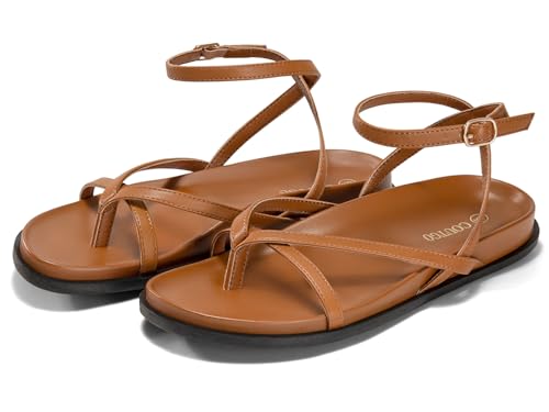 Image of Coutgo Women's Strappy Flat Sandals