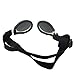 QUMY Dog Sunglasses Dog Goggles for Medium Large Breed Dogs, Wind Dust Fog Protection Eye Wear Pet Glasses with Adjustable Strap for Motorcycle Car Driving Bike Riding Hiking Swimming Over 15lbs White