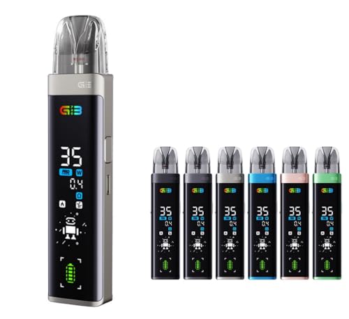 [EF Caliburn G3 Pro Pod X^[^[Lbg Jo[ W[X[ v |bh System Kit 1000mAh 3ml dq^oR Vape xCv (Stone Gray)