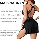 QttvbTna Sexy Babydoll Dessous für Frauen, Spitze Chemise Sexy Nachtwäsche Kleid, V-Ausschnitt Nachtwäsche, Unterwäsche Öffnen Zurück Sleepwear
