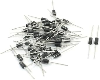 50Pcs IN5404 Diodes 200V 3A axia-l Leading Soldering Rectifier Diode ...
