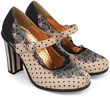 Hot Chocolate Design Chocolaticas High Heels Doris Women's Mary Jane Pump Multicoloured HCD 35