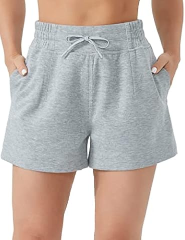 THE GYM PEOPLE Women's Drawstring Sweat Shorts High Waisted Summer Workout Lounge Shorts with… — $19.99 (17% off)