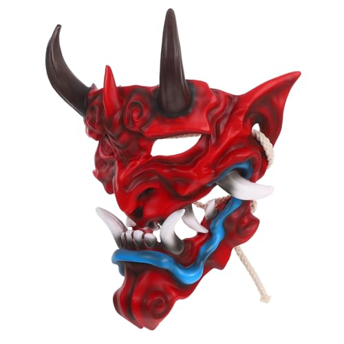 Masque Hannya pour Soirée à Thème Halloween et Cosplay Traditionnel Asiatique