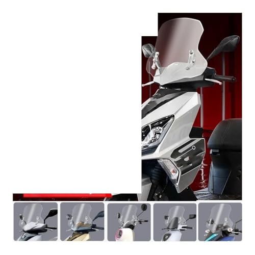 Déflecteur parebrise moto version universelle épaisse rigide haute densité - 2