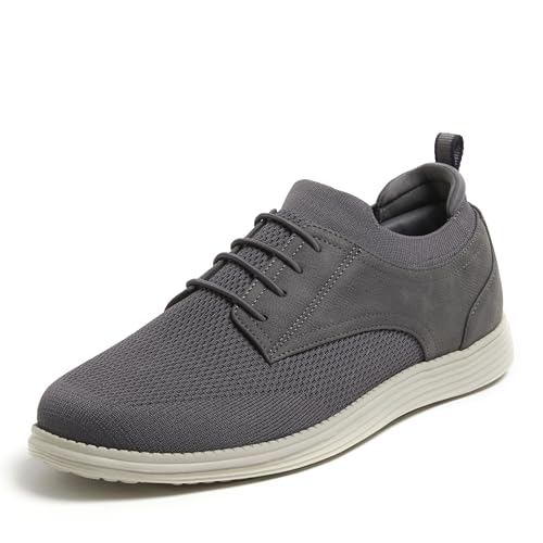 Dearfoams Men's Nash Slip on Oxford Lightweight, Breathable with Arch Support Dress Shoe