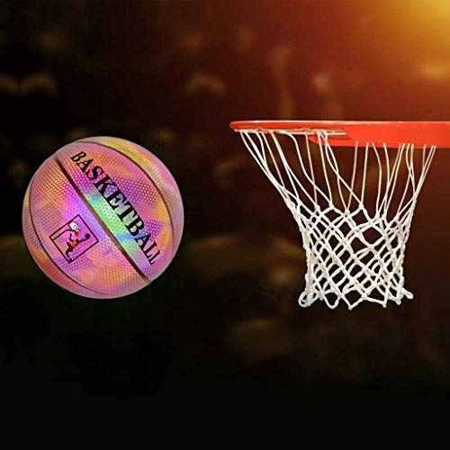 image for Xingouchen Glowing Reflective Basketball, Glow in The Dark Basketballs