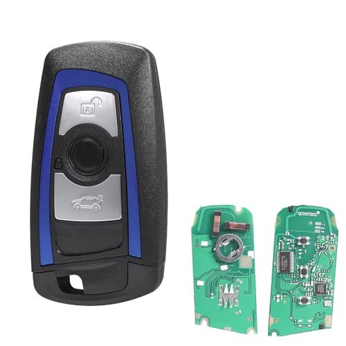 Guscio BLU CHIAVE 3-Tasti BMW Serie 1 2 3 4 5 6 7, F20 F30 F31 F32 X1 X5 - Foto 8