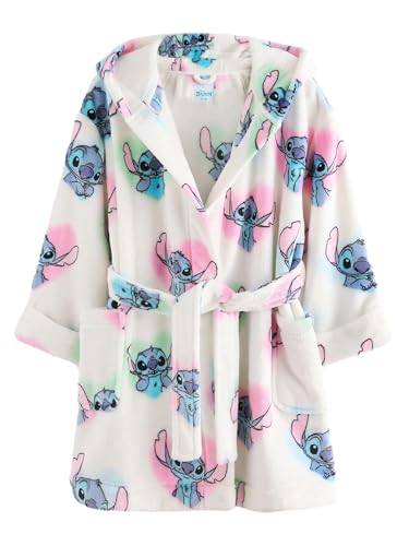 NEXT Fille Robe de chambre Lilo et Stitch White/Pink/Blue 9 Ans