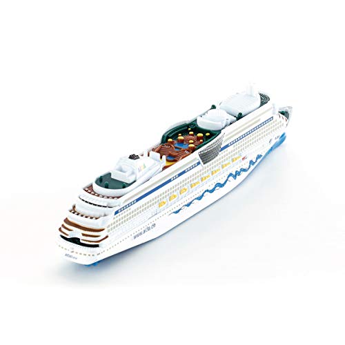siku 1720, Kreuzfahrtschiff AIDAluna, 1:1400, Metall/Kunststoff, AIDA-Optik, Nicht schwimmfähig – Bild 5