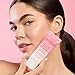 pürlisse Sheer Glow Strawberry Vitamin C Tinted Moisturizer - Skin Tint Moisturizer Enriched with Antioxidants to Even Complexion - Dewy Light Coverage for All Skin Types - Tan Deep (1.4 oz)