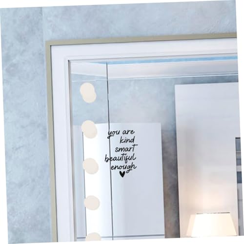 Stickers reflectantes con frases positivas para baño 2 pzas miniatura 7