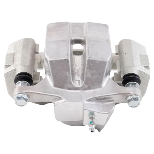 Image of TRQ Rear Left Brake Caliper w /Bracket Drivers Side