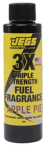 JEGS Apple Pie Fuel Fragrance | 4 Ounce Bottle | Compatible With Gasoline, Alcohol, Methanol, Nitromethane, and Diesel Fuels