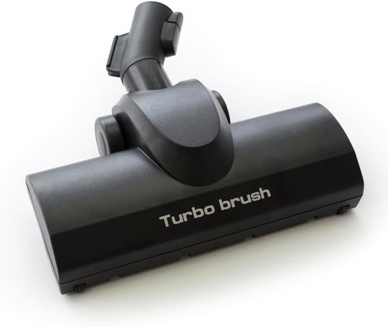 Replacement Miele Turbo Brush Attachment. Compatible with Miele Vacuum Classic C1, Compact C1, Complete C2, Complete C3. Turbo Brush for Low Pile Carpets, and Area Rugs. Compares to Part # STB 305-3