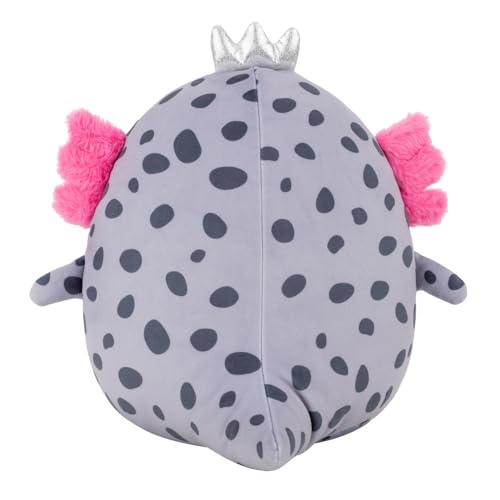 Image of Squishmallows Original 12in Avana The Spotted Axolotl with Silver Crown - Official Jazwares Plush (Medium-Sized)