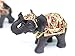 Feng Shui Set of 4 Black Thai Elephants Statues Wealth Lucky Figurines Home Decor Housewarming Congratulatory Gift WE Pay Your Sales Tax