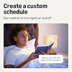 Amazon Basics Smart E12 LED Bulb, 6.0 Watts, 2.4 GHz Wi-Fi only, Works with Alexa Only, 2 Pack, Multicolor