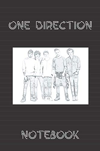 One Direction Notebook: LINED Notebook Journal For School Work Office | Small Workbook | Diary For One and Only Fans | version # 3