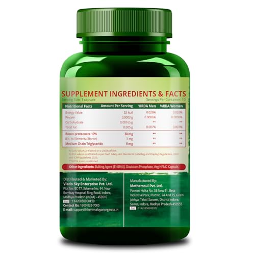 Image of Vlado's Himalayan Organics 3Mg Boron -10 Capsule