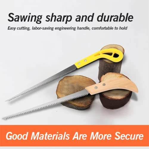 2023 New 9 Inch Outdoor Portable Hand Saw, Household Garden Tree Limb Trimming Pruning Saws, Small Multifunctional Wood Cutting Bush Survival Saw Tool For Camping Hunting Wilderness Travel. (A) #TOP1