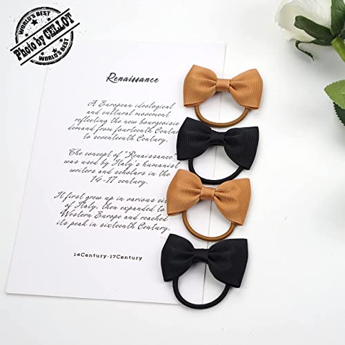 40Pcs 2.75" Boutique Hair Bows Tie Baby Girls Kids Children Rubber Band Ribbon Hair Bands #TOP5