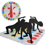 【セット内容】バランスゲームセット：ゲームマットx1、ホイールx1、英語説明書x1。 参加人数：2人以上。 商品サイズ：ゲームマット160*112cm、回転台直径：19cm。 【超大型ゲームマットでダイナミックな遊びを実現】従来のツイスターよりもはるかに大きい、特大サイズのゲームマットを採用しています。広いスペースで複数人が同時に遊べるため、パーティーや家族団らんの際により賑やかでダイナミックな体験をお届けします。大人数でも十分なスペースがあり、体を思い切り動かすことができます。 【運動不足の解...