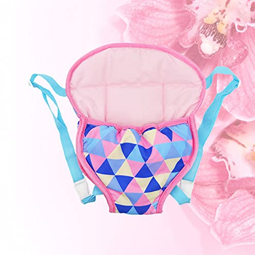 Toddmomy Mini Mochila Para Bonecas Carrinho De Boneca Portador De Bebê Acessórios De Boneca Mochilas