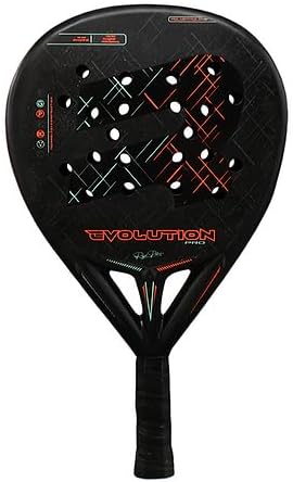 Royal Padel Evolution Pro Padel Racket | Multi-Fiber Frame for Precision & Comfort | Medium-Density Core | 3D Matte Surface for Spin | Official Royal Padel USA Model