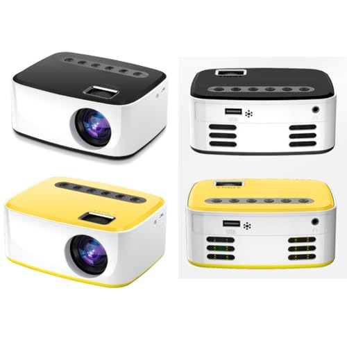 Projecteur LED 1080P home cinéma et mini lecteur vidéo portable EU - 6
