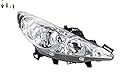 Johns, Scheinwerfer Halogen Front passend für Peugeot 207 02/2006 - Rechts Leuchtmittel