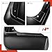 A-Premium Set of 4PCS Mud Flaps Splash Guards Mudguards Mudflaps with Hardware Accessories Compatible with Honda Accord 2003-2007, Sedan Only, Front and Rear (Driver & Passenger Side)