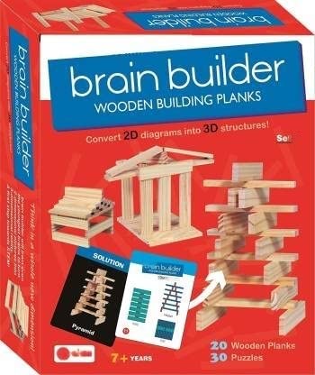 Brain Builder, Wooden Sticks & Flash Cards for Kids Education by Quirky Little Things, Brain Games for Kids Early Education (Brain Builder) (B0BXJFQLXZ) Amazon Price History, Amazon Price Tracker