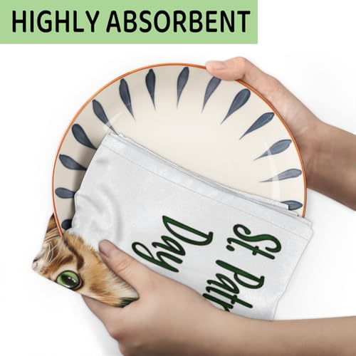 Torchons de cuisine microfibre 4 pièces doux et absorbants de 45x72