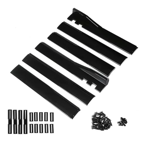Faldones laterales coche para E90 E92 E93 kit de extensión universal 2M 2