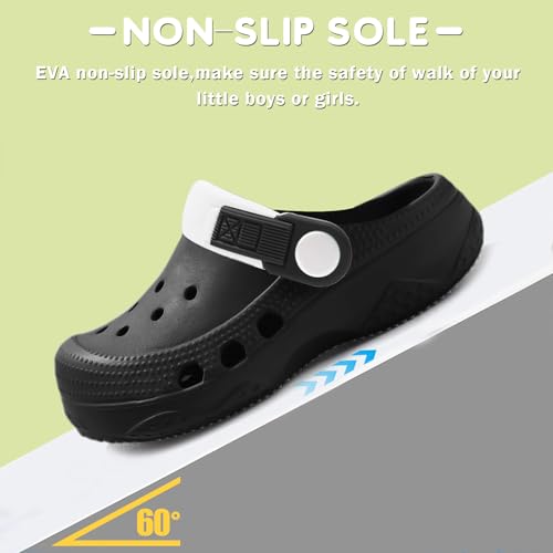 kids toddler clogs boys girls slip on slides sandals children summer beach pool outdoor water shoes shower slippers