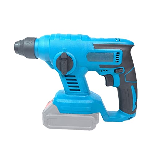 TEMSOOM Kompatibel mit Makita 18 V Akku kabelloser Elektro-Bohrhammer Profi Holz Stahl Keramik Bohren Elektrowerkzeug… – Bild 3