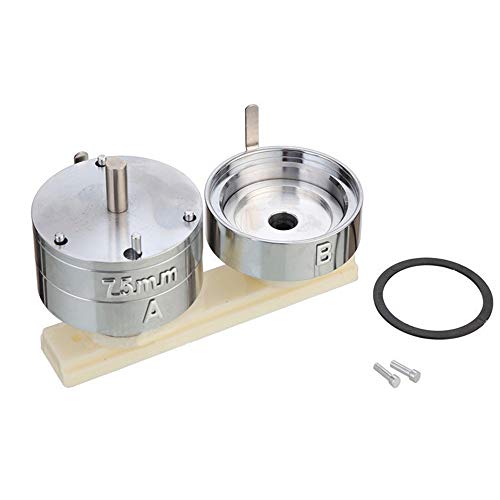 Dawei Badge Punching Die Round Button Mold With ABS Slide Badge Maker Part Compatible With Button Making Machine 1001 & 1002 (φ75mm 3