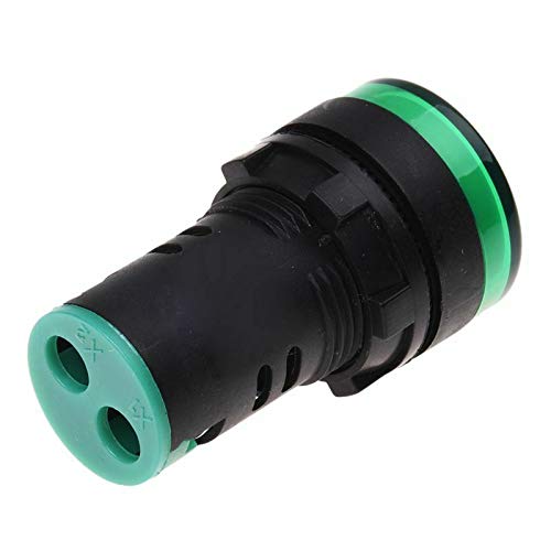 UBERSWEET® 2X(Panel Mount Green Pilot Light Signal Indicator Lamp AC DC 24V A4S5)-image-40