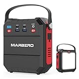 83Wh Portable Power Station, 22500mAh Camping Solar Generators Lithium Battery Power Supply with 110V/80W(Peak 120W) AC Outlet, USB QC3.0, LED Flashlights