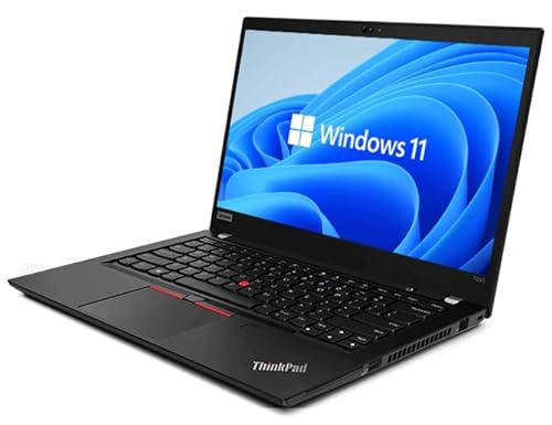 Lenovo ThinkPad T490 Windows 11 Ultrabook - 14" Full HD Intel Core i5-8365U 16GB 512GB SSD HDMI WebCam WiFi PC Laptop (Renewed)