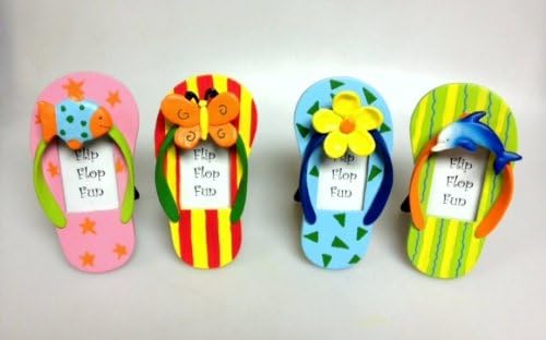 Flip Flop Picture Frame 4 Pcs Asst