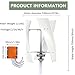3000W 8000W Vertical Wind Turbine Generator Kit - High-Efficiency Renewable Energy System for Off-Grid Power, 8000W 48V Wind Energy Solution for Home Use