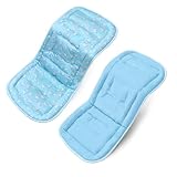 Baby Stroller Cushion, Baby Stroller Seat Liners Universal Stroller Liner, 100% Cotton Breathable and Soft...