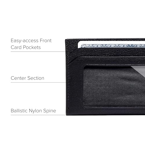 TUMI - Delta Slim Card Case - Men's Leather Wallet for Everyday & Travel - Black4