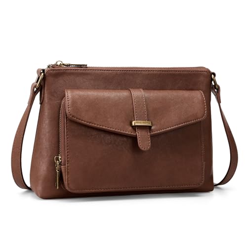 befen Genuine Leather Purses for Women Small Crossbody Purse with