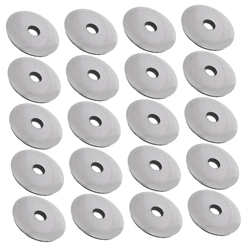 OSOLADY 20pcs Stainless Steel Epdm Washers for Screws and Bolts High Efficiency Sealing Gaskets Metal Round Washers for Furniture and Machinery Repair