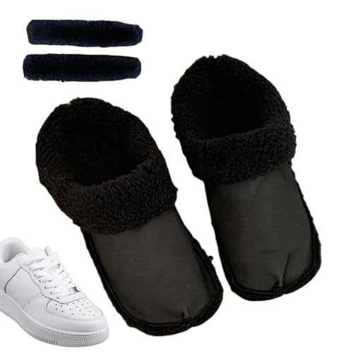 Plantillas Interiores | Insertos mullidos para zapatillas con cordones - Plantillas flexibles unisex para interior para caminar y senderismo, invierno, confort frío | Uso interior invierno y hogar