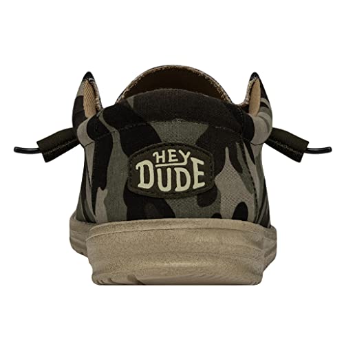 Image of HEYDUDE Men's Wally Camo | Men's Loafers | Men's Slip On Shoes | Comfortable & Light-Weight